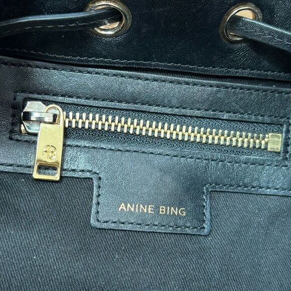 Anine Bing Black Mini Alana Bag - Picture 12 of 12